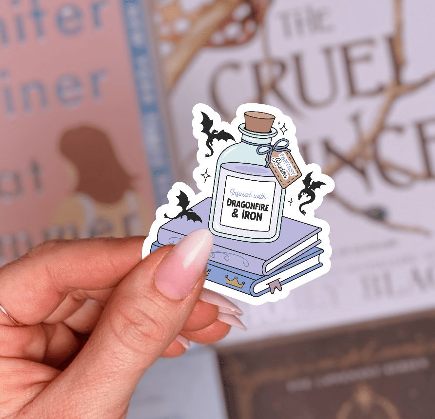 Dragonfire & Iron Potion Sticker