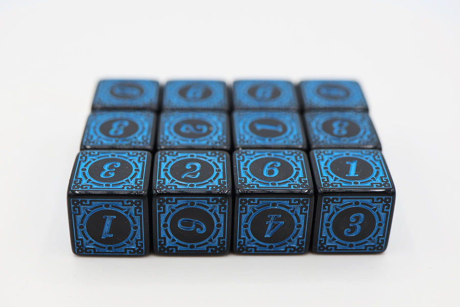 12-piece D6 set