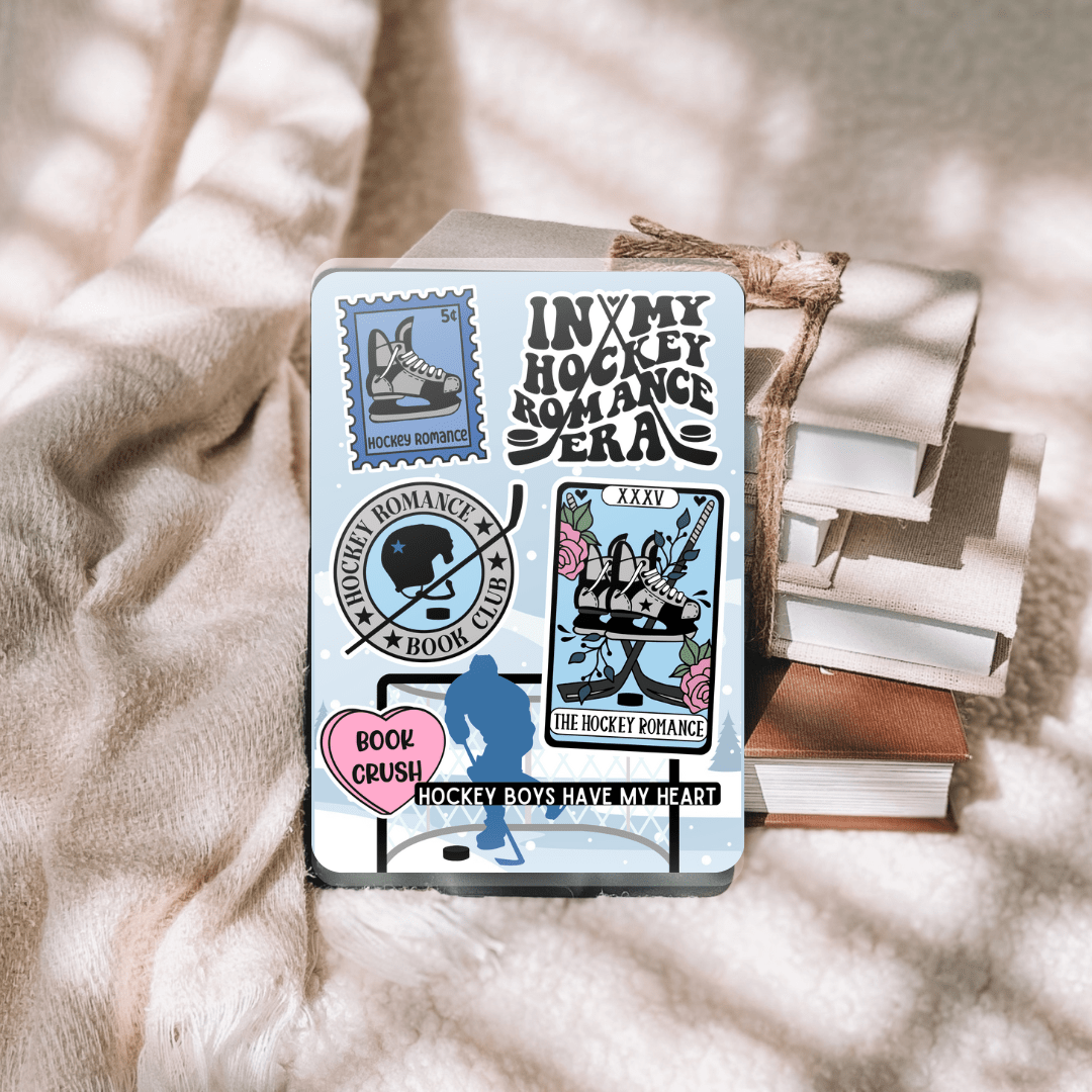 Hockey Romance Stickers Kindle Paperwhite Insert