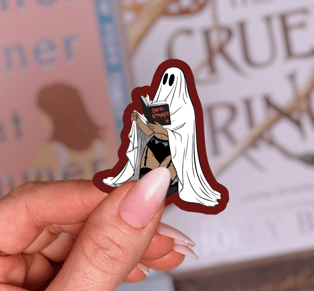 Hot Ghouls Read Laminated Sticker