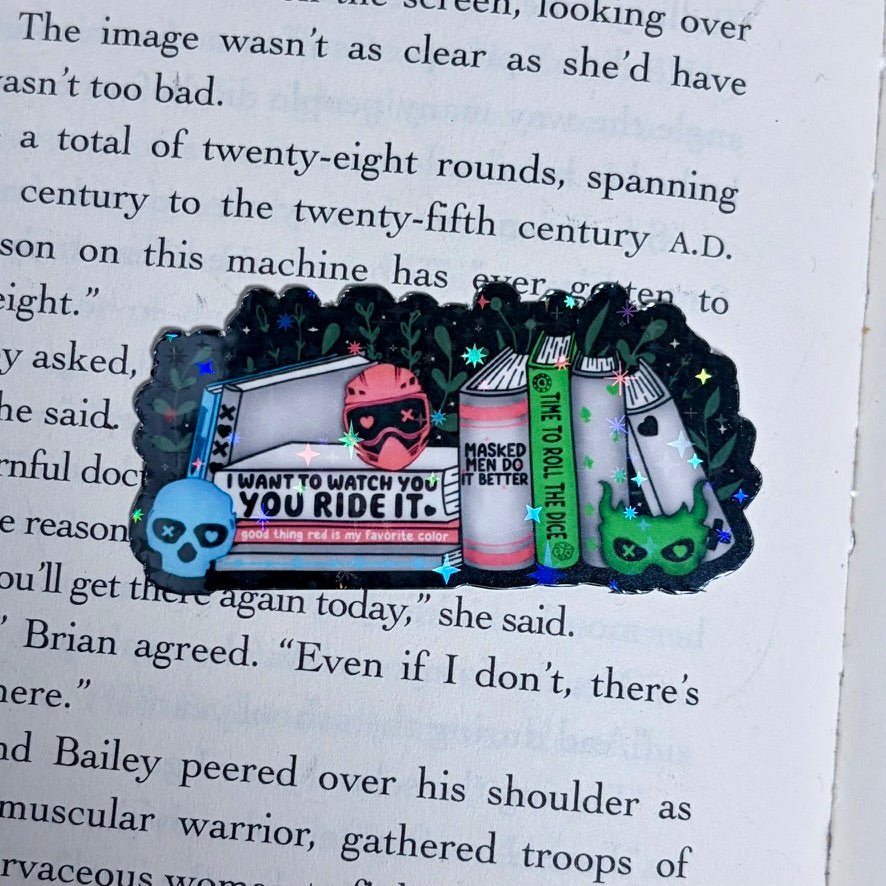 Into the Darkness Inspired Handrawn Laminated Sticker